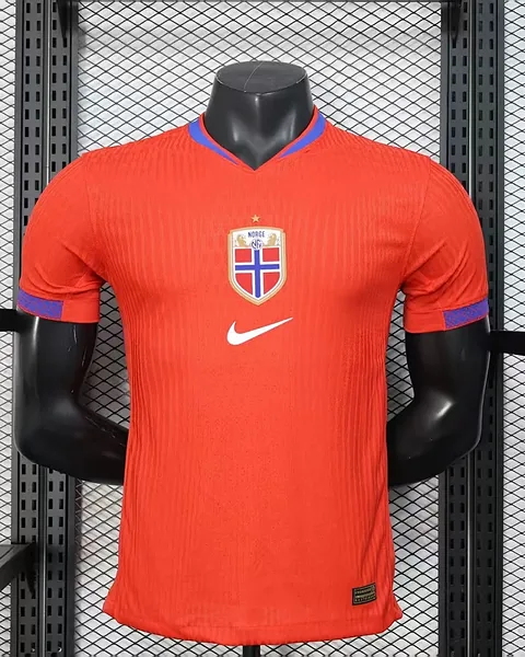Camisola Noruega Principal Versão Jogador