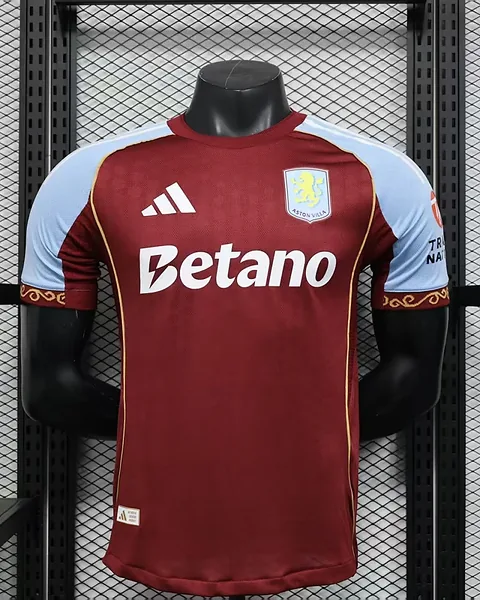Camisola Aston Villa 25/26 Principal Versão Jogador