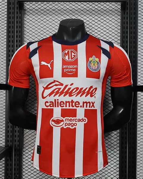 Camisola Chivas de Guadalajara 25/26 Principal Versão Jogador