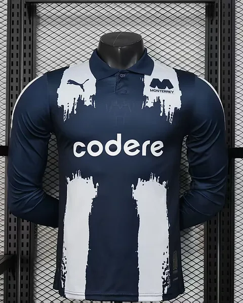 Camisola Monterrey Versão Jogador Manga Comprida