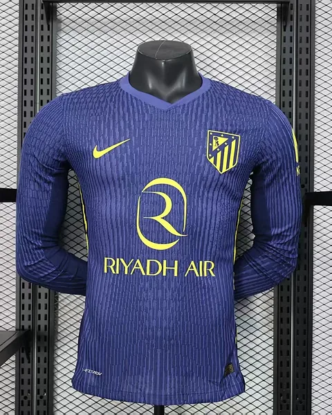 Camisola Atlético de Madrid 25/26 Alternativa Versão Jogador Manga Comprida