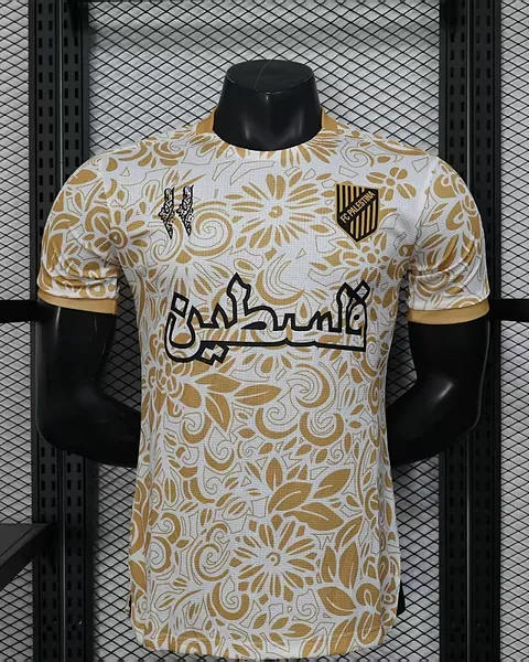 Camisola Palestina Branca Versão Jogador