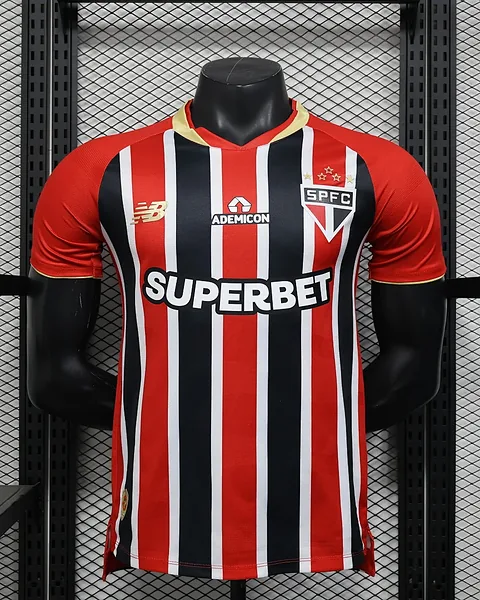 Camisola São Paulo 25/26 Alternativa Versão Jogador