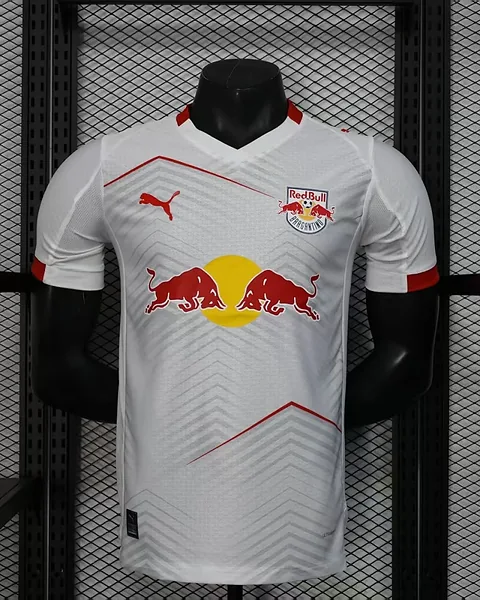 Camisola RB Leipzig 25/26 Branca Versão Jogador