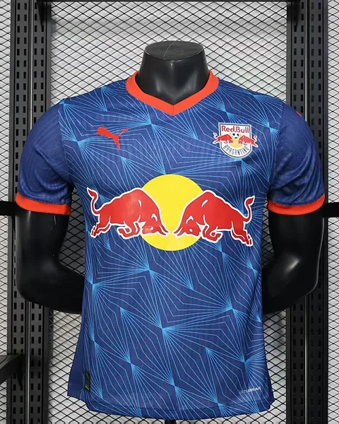 Camisola Red Bull Salzburgo 25/26 Azul Versão Jogador