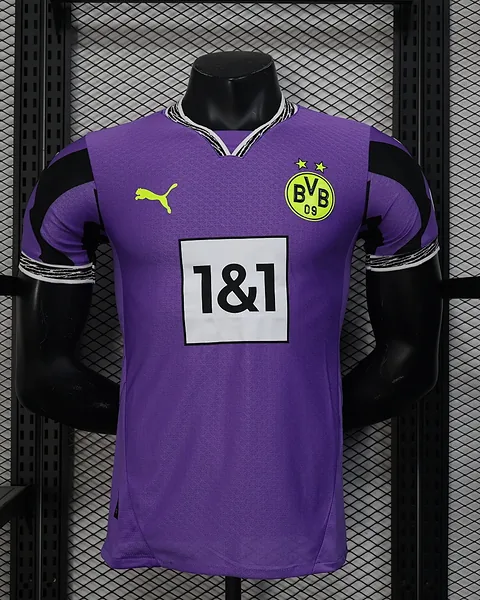 Camisola Borussia Dortmund Guarda-Redes Roxa Versão Jogador