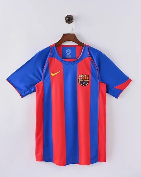 Camisola Retro Barcelona 2004/05 Principal