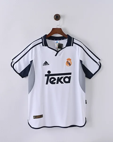 Camisola Retro Real Madrid 2000/01 Principal