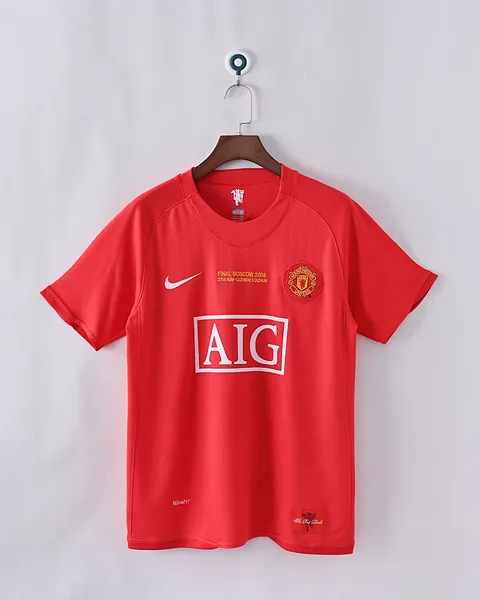 Camisola Retro Manchester United 07/08 Principal