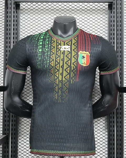 Camisola Mali Preta Versão Jogador