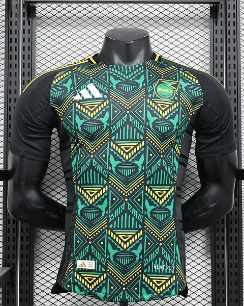 Camisola Jamaica Alternativa Versão Jogador