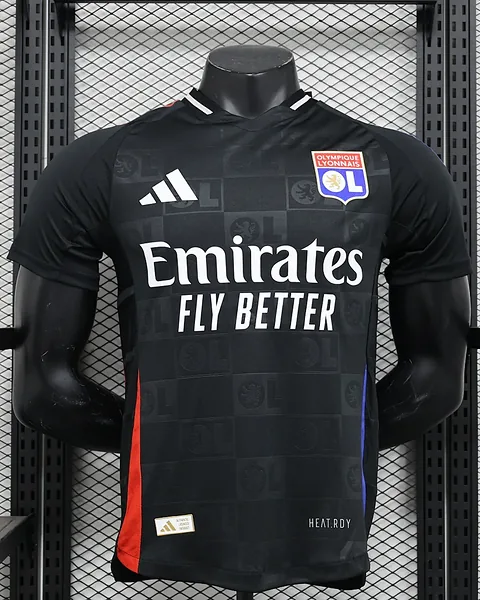 Camisola Olympique de Lyon Alternativa Versão Jogador