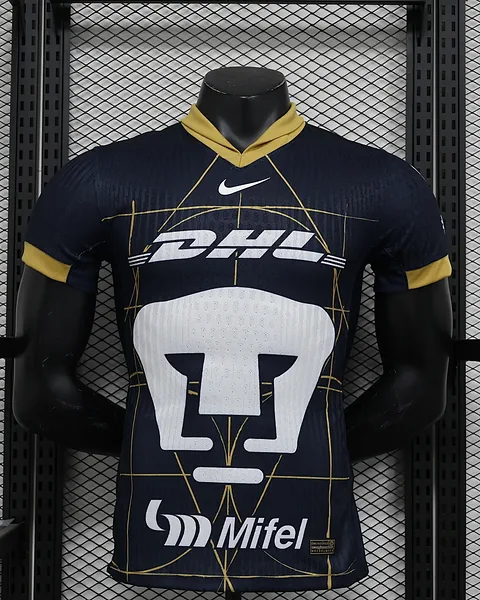 Camisola Pumas UNAM Alternativa Versão Jogador