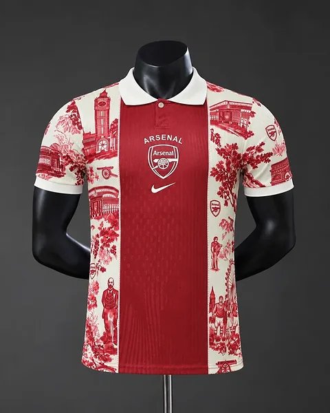 Camisola Arsenal 26/27 Edição Especial Vermelha Versão Jogador