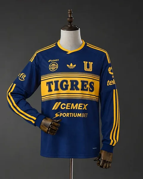 Camisola Tigres UANL 26/27 Alternativa Manga Comprida