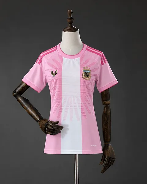 Camisola Argentina 26/27 Comemorativa Rosa Mulher