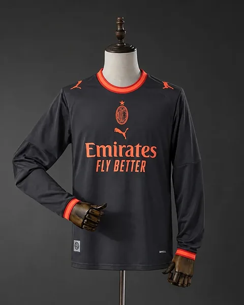 Camisola AC Milan 26/27 Terceira Manga Comprida