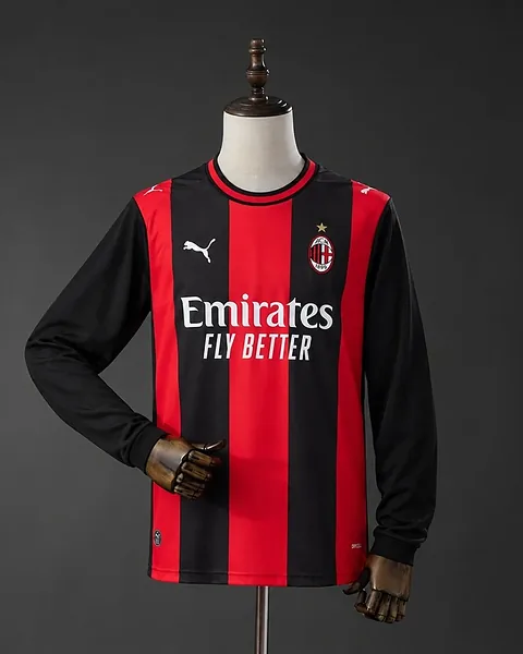 Camisola AC Milan 26/27 Principal Manga Comprida
