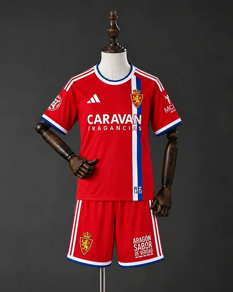 Kit Criança Real Saragoça 26/27 Alternativa
