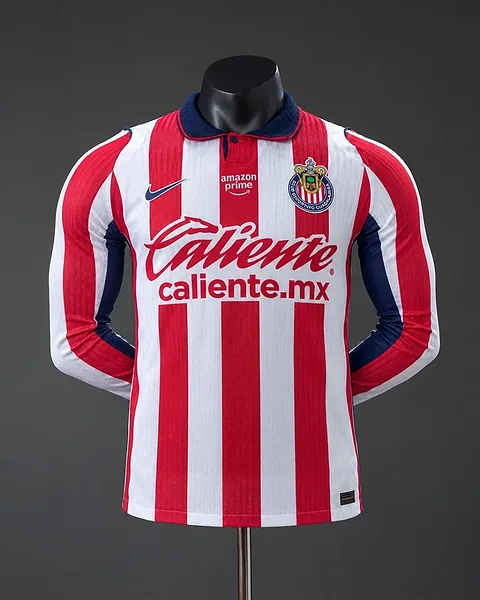 Camisola Chivas de Guadalajara 26/27 Principal Versão Jogador Manga Comprida