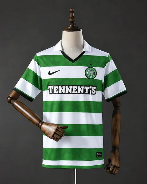 Camisola Retro Celtic 10/12 Principal