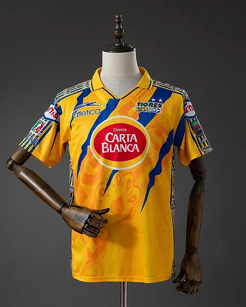 Camisola Retro Tigres UANL 1997/98 Principal