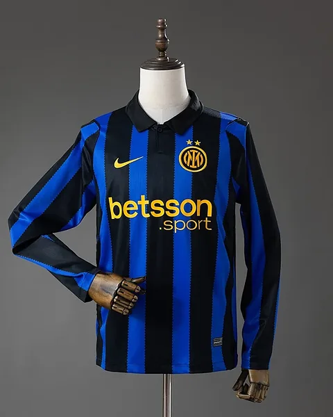 Camisola Inter de Milão 26/27 Principal Manga Comprida