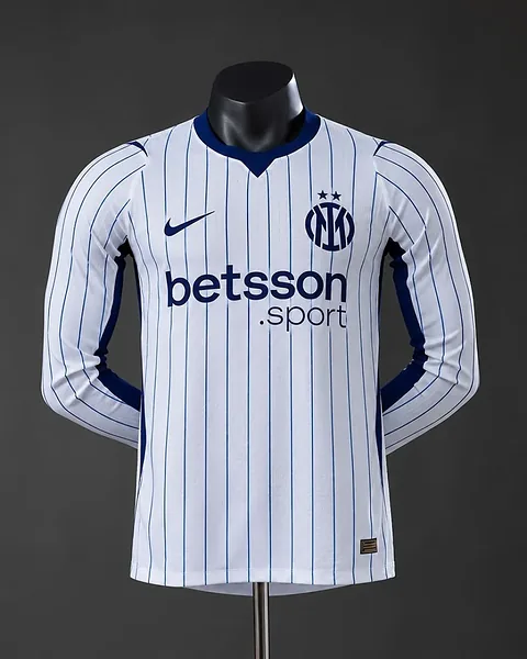 Camisola Inter de Milão 26/27 Alternativa Versão Jogador Manga Comprida