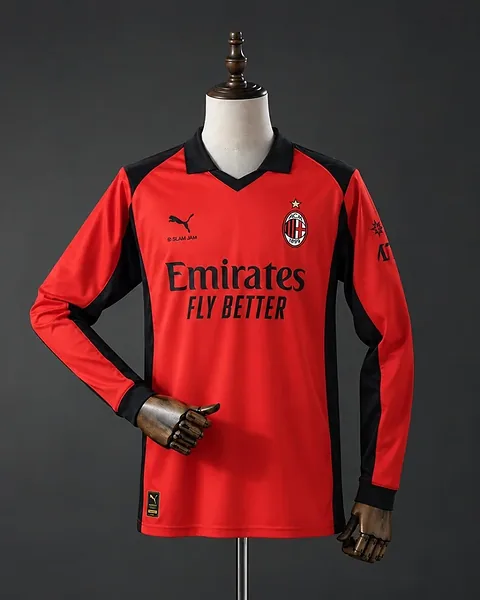Camisola AC Milan 26/27 Quarta Manga Comprida