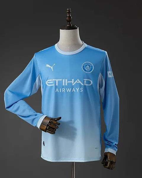 Camisola Manchester City 26/27 Principal Manga Comprida