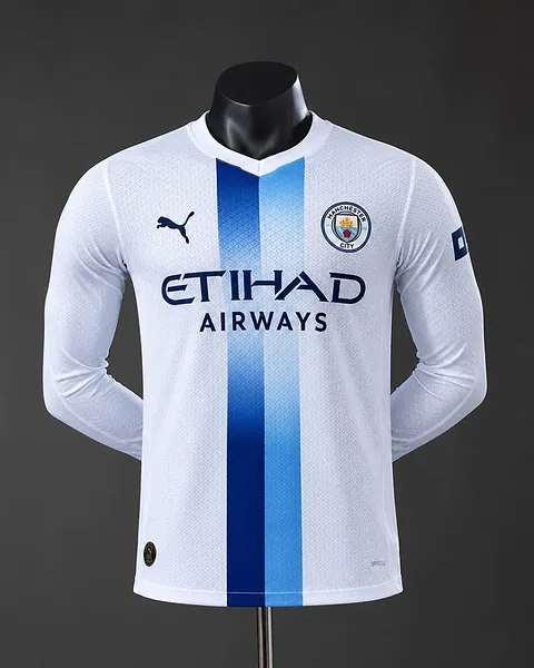Camisola Manchester City 26/27 Terceira Versão Jogador Manga Comprida