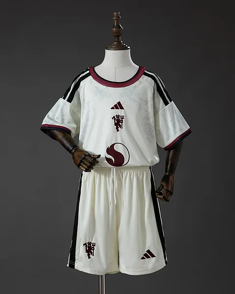 Kit Criança Manchester United 26/27 Terceira