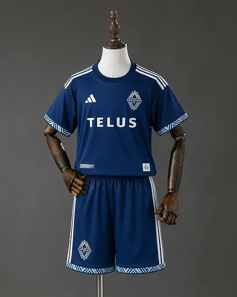 Kit Criança Vancouver Whitecaps 26/27 Alternativa