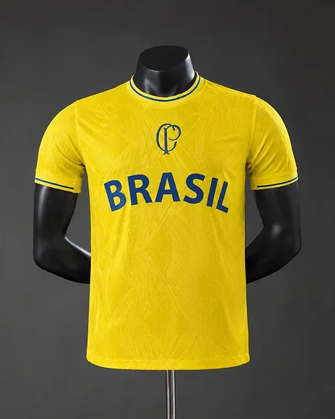 Camisola Corinthians 26/27 Edição Especial Amarela Versão Jogador