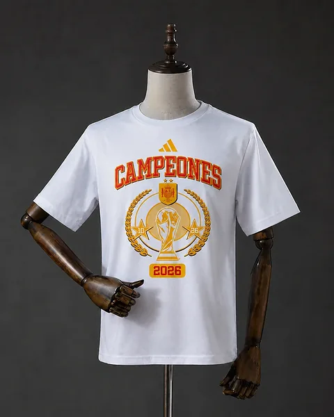 Camisola Espanha 2026 Edição Especial Branca