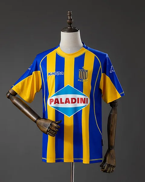 Camisola Retro Rosario Central 06/07 Principal