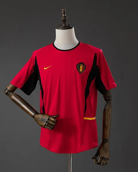 Camisola Retro Bélgica 2002 Principal