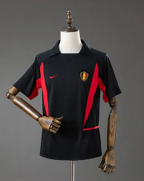 Camisola Retro Bélgica 2002 Alternativa