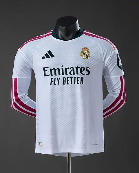 Camisola Real Madrid 26/27 Principal Versão Jogador Manga Comprida