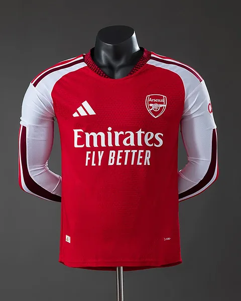 Camisola Arsenal 26/27 Principal Versão Jogador Manga Comprida