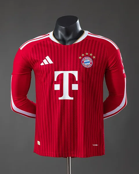 Camisola Bayern Munique 26/27 Principal Versão Jogador Manga Comprida