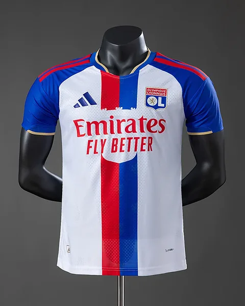 Camisola Olympique de Lyon 26/27 Principal Versão Jogador