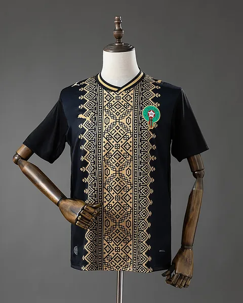 Camisola Marrocos 2026 Edição Especial Preta