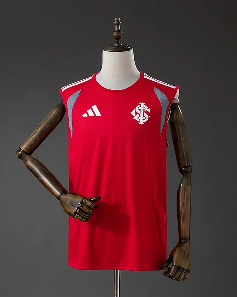 Camisola de Treino sem Mangas Internacional 26/27 Vermelha
