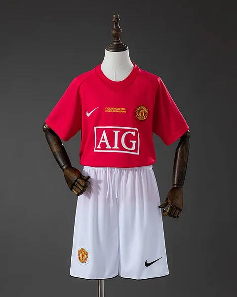 Kit Criança Manchester United 07/08 Principal