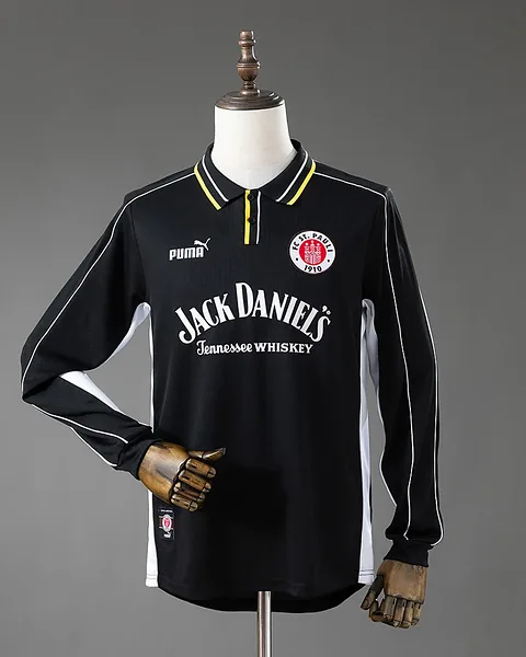 Camisola Retro St. Pauli 1999/00 Alternativa Manga Comprida
