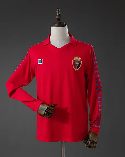 Camisola Retro Osasuna 1983 Principal Manga Comprida