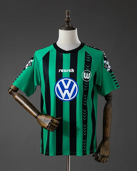 Camisola Retro Wolfsburgo 1995/96 Alternativa