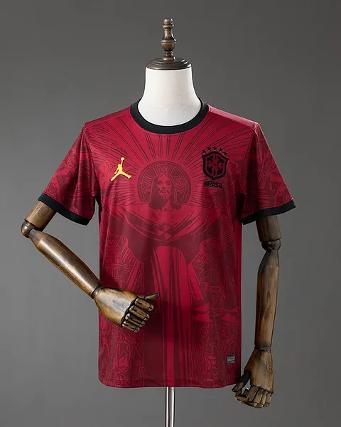 Camisola Brasil 2026 Concept Castanha