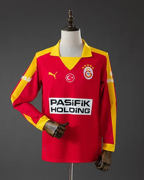 Camisola Galatasaray 25/26 Lifestyle Vermelha Manga Comprida